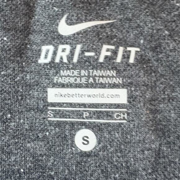 Women's Nike Gray Running Dri-Fit Sleeveless Shirt Size Small - Picture 6 of 13